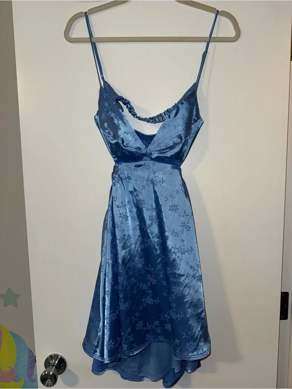 Lucy in the Sky Satin Floral Dress